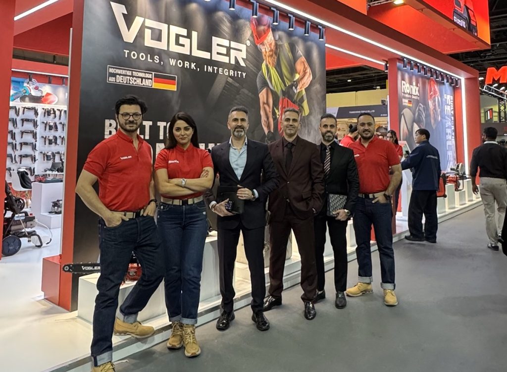 The Vogler team at the Dubai World Trade Centre, the Big 5 Global 2025