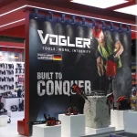 The Vogler Booth during the final day of Big 5 Global 2025, Dubai World Trade Center