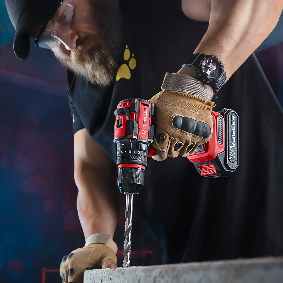 Brushless Cordless Impact Drill20V-13mm-60N.m