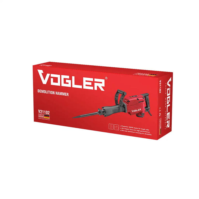 Electric Demolition Hammer 1600W-14Kg