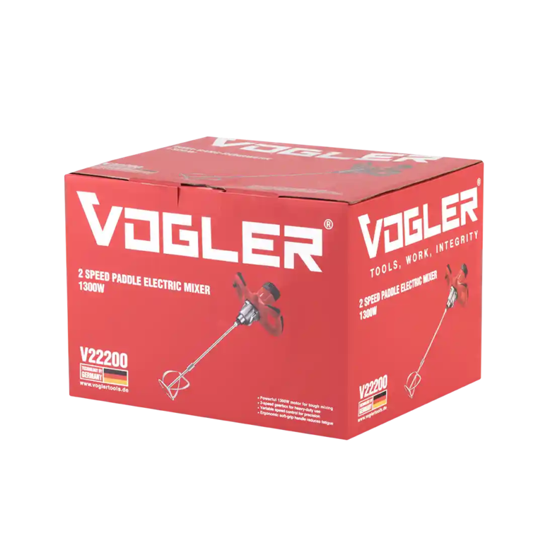 2 Speed Electric Paddle Mixer 1300W